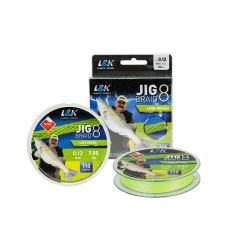 L&K Jig Braid 0.10mm/4.9kg/110m Fir textil EnergoTeam