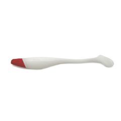 Shad Fast Strike Huky Kuky 11.5cm/4.3g, culoare White Red Head