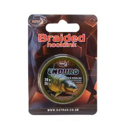 Fir textil Katran Enduro Braided Hooklink 15lb/20m
