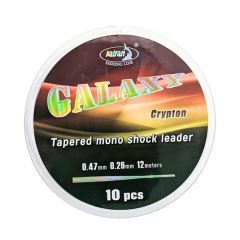 Fir monofilament Katran Crypton Tapered Leader 0.26-0.047mm/10m