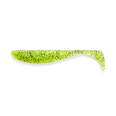 Shad FishUp Wizzle Shad 8 cm, culoare Chartreuse Black