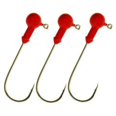 Jig Nevis bila cu carlig Gamakatsu Rosu 3/0, 7g, 3buc/plic