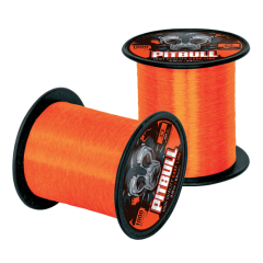 Fir monofilament Carp Zoom Pitbull High UV Carp Fluo Orange 0.37mm/15.8kg/1000m