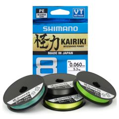 Fir textil Shimano Kairiki 8 Steel Grey 0.19mm/12.0kg/150m
