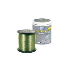 Fir monofilament Asso Ultra Molecular Shield Dark Green 0.40mm/10.41kg/1200m