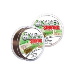 Fir monofilament Asso Sinking 3X Feeder Brown 0.219mm/3.2kg/150m