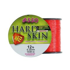 Fir monofilament Asso Hard Skin Solid Red 0.26mm/9lb/1900m