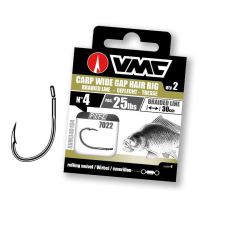 Carlige legate VMC 7022 Carp Wide Gap Hair Rig Nr. 4