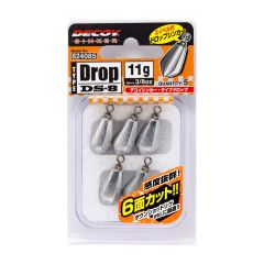 Plumb Drop Shot Decoy DS-8 Sinker Type Drop 9g