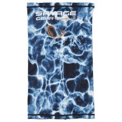 Bandana Savage Gear Sunmask UV, Sea Blue, One Size