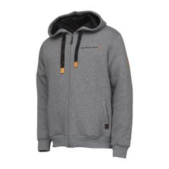 Hanorac Savage Gear Classic Zip Grey Melange, marime L