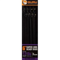 Carlige legate Guru Super LWG Nr.12 0.17mm/15cm