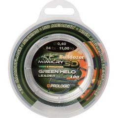 Fir monofilament Prologic Mimicry Leader Green Helo 0.40mm/11kg/100m