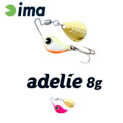 Spinnertail Ima Adelie 8g, culoare Matt Pink Sardine