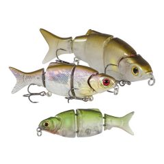 Swimbait Herakles Real Shad S 10.5cm/28g, culoare Green Ayu