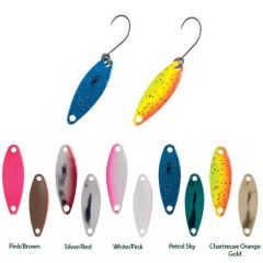 Lingura oscilanta Colmic Herakles Dribble Spoon 2.5g Chartreuse Orange Gold