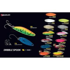 Lingura oscilanta Herakles Dribble Spoon 2.5g - Orange Gold