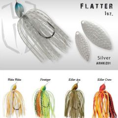 Colmic Herakles Spinnerbait Flatter 28g. - Fire Tiger