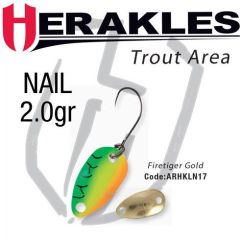 Lingura oscilanta Colmic Herakles Nail 2.0g, culoare Firetiger Gold