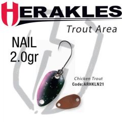 Lingura oscilanta Colmic Herakles Nail 2.0g, culoare Chicken Trout