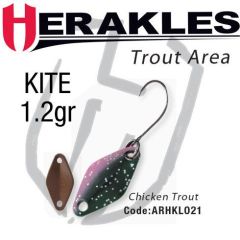 Lingura oscilanta Colmic Herakles Kite 1.2g, culoare Chicken Trout