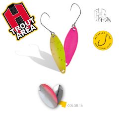 Lingura oscilanta Herakles Race 1.5g, culoare 28 Golden Trout