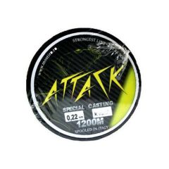 Fir monofilament Attack Special Casting 0.28mm/6.9kg/1200m