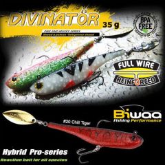 Shad Biwaa Divinator Medium 18cm/35g, culoare Chili Tiger