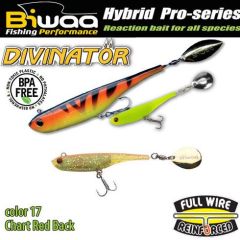 Shad Biwaa Divinator Mini 9.5cm/9g, culoare Chart Red Back