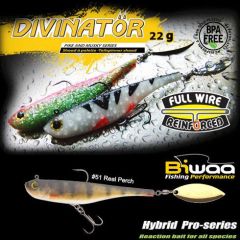 Shad Biwaa Divinator Junior 14cm/22g, culoare Real Perch