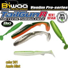 Shad Biwaa TailGunr Swimbait 6.5cm, culoare Apple Mint