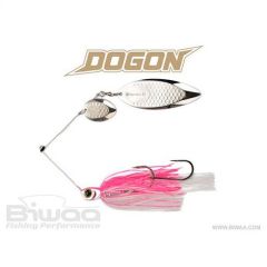 Spinnerbait Biwaa Dogon 14g Pink Ice-Silver Blades