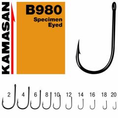 Carlige Kamasan B980 Specimen Eyed nr.12