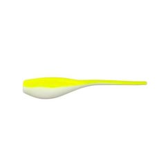 Shad Bobby Garland Baby Shad 5cm, culoare Bone White Chartreuse