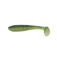 Grub Bass Assassin Lit'L Boss 9cm, culoare Silver Flash Minnow