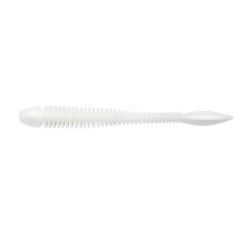 Worm Berkely PowerBait Power Flail 9cm, culoare Milky White