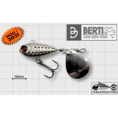 Spinnertail Bertilure Skeletonik Pro Nr.1 16g, culoare Nickel