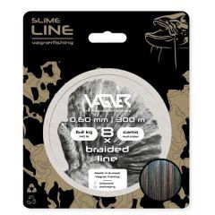 Fir textil Vagner Hook Braided Line Multicolor 0.40mm/41kg/300m

