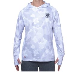 Bluza RTB UV Long Sleeve Hoodie UPF 50+ Light Camo Grey, marime S 
