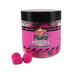 Boilies and Dumbells Dynamite Baits Pop-up Fluro Mulberry Florentine 10mm