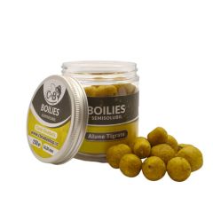 Boilies C&B Semisolubil Dumbells Alune Tigrate, 16-20mm, 150g