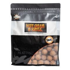 Boilies Dynamite Baits Hot Crab and Krill 26mm 1kg