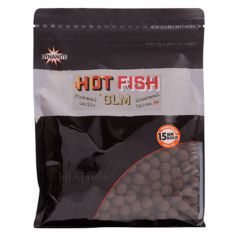 Boilies Dynamite Baits Hot Fish GLM 15mm 1kg