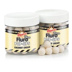 Boilies Dynamite Baits Pop-up Fluro Coconut Cream 15mm