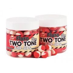 Boilies Dynamite Baits Pop-up Fluro Two Tone Strawberry & Coconut Cream 20mm