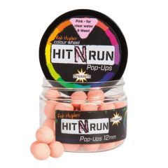 Boilies Dynamite Baits Pop-Up Hit N'Run 15mm - Pastel Pink