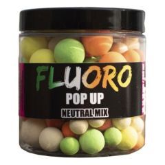 Boilies LK Baits Fluoro Pop Up Boilies Neutral Mix 10-18mm