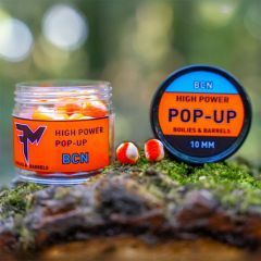 Boilies Feedermania High Power Pop-Up Boilies and Barrels BCN 10mm