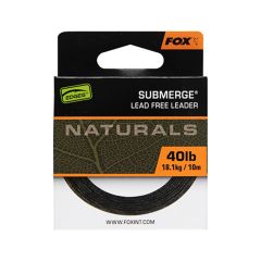 Fir textil Fox Edges Naturals Submerge Leader 10m/40lb/18.1kg