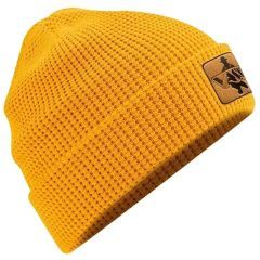 Caciula Vass Organic Cotton Honeycombe Beanie, Yellow